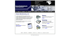 Desktop Screenshot of klassenmanufacturing.com